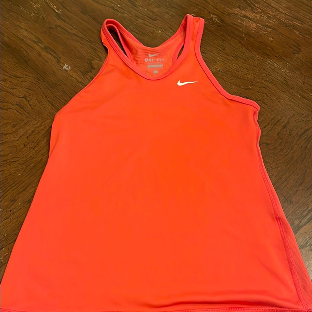 Nike Dri-FIT Orange Tank Top size L